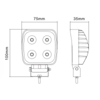 LG heavy duty led werklamp 20 watt 20W